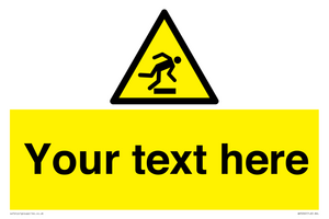 Custom Trip Hazard Sign